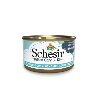 Comida húmeda Schesir Kitten Atún con Aloe
