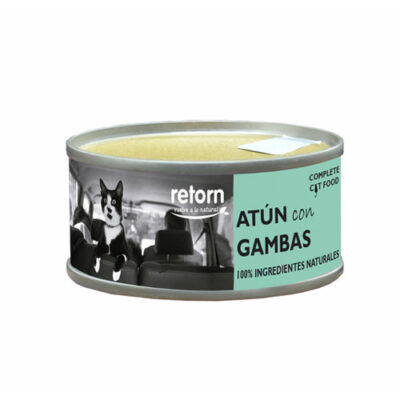 Comida húmeda Retorn Atún con Gambas