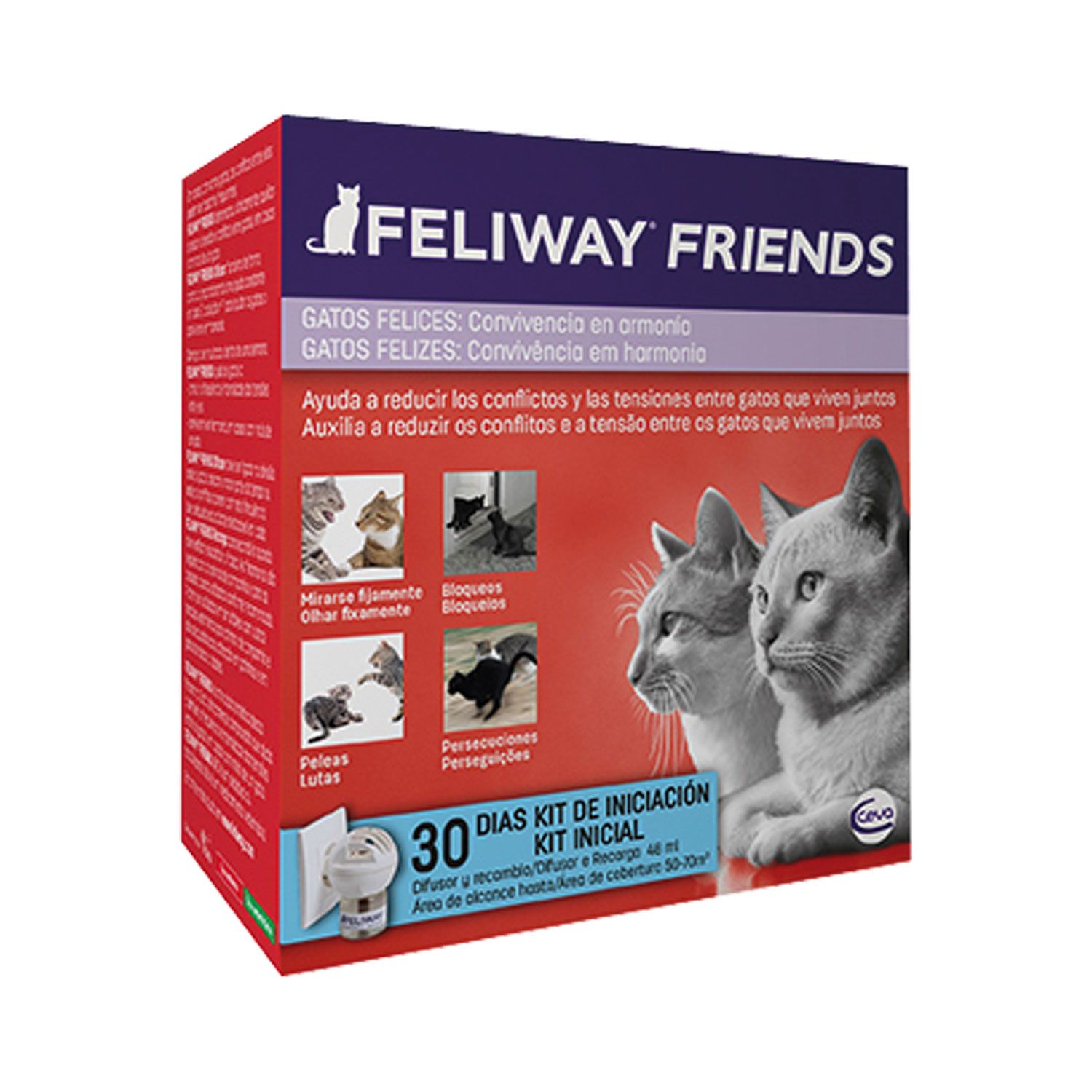 Feliway Friends Pack Difusor & Recarga