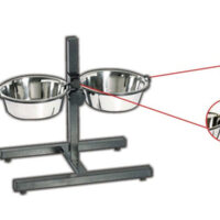 Comederos Regulables 2x1,80L