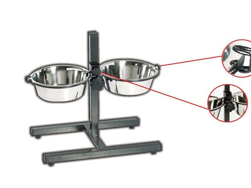 Comederos Regulables 2x1,80L