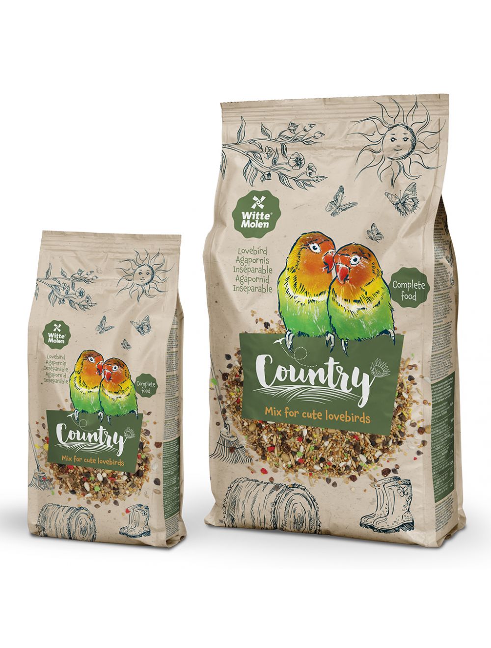 Alimento Witte Molen Country Agapornis
