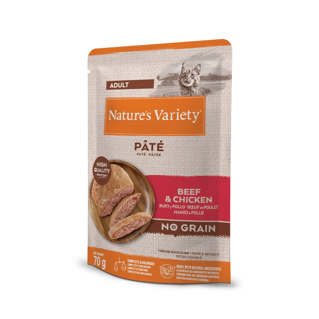 Comida húmeda Nature's Variety Ternera y Pollo