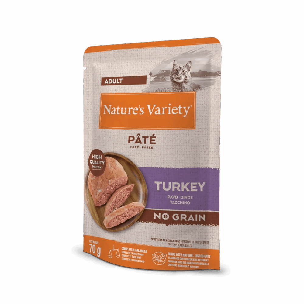 Comida húmeda Nature's Variety Pavo