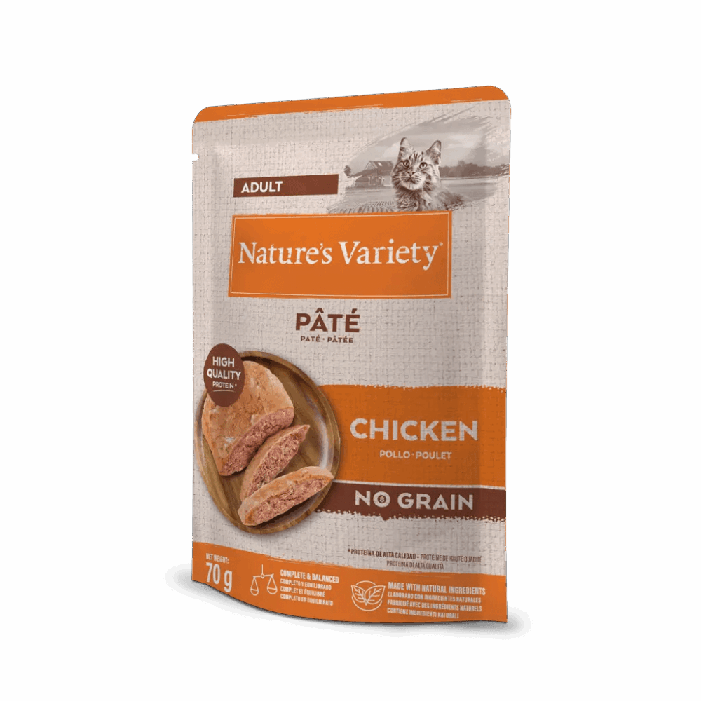 Comida húmeda Nature's Variety Pollo
