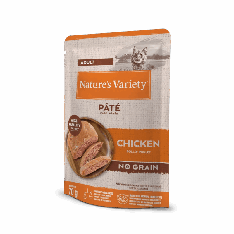 Comida húmeda Nature's Variety Pollo