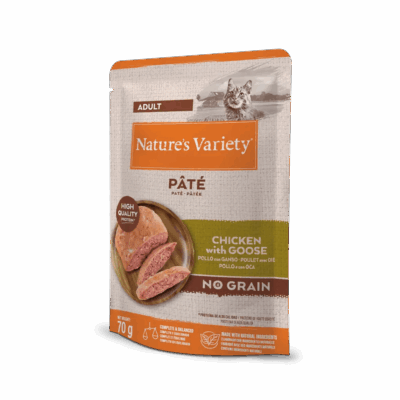 Comida húmeda Nature's Variety Pollo y Ganso