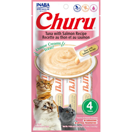 Churu Cat Atún con Salmón