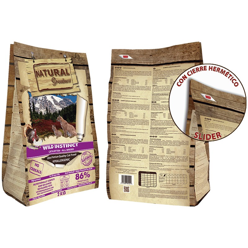 Pienso Natural Greatness Wild Instinct - Imagen 2