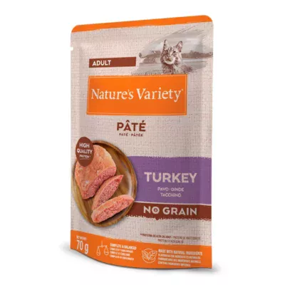 Comida húmeda Nature's Variety Gato Pavo