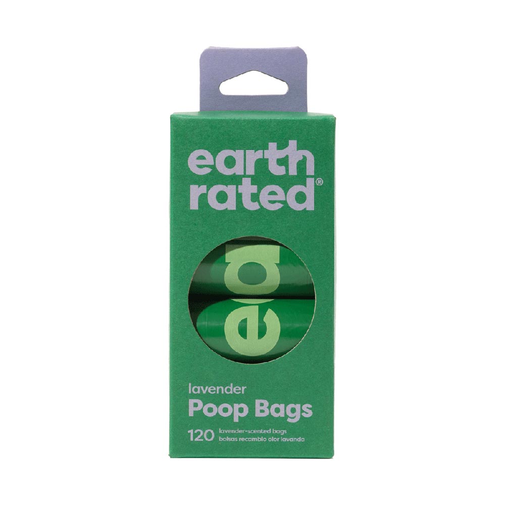 Pack Bolsas 8 Rollos x15 Earth Rated Lavanda