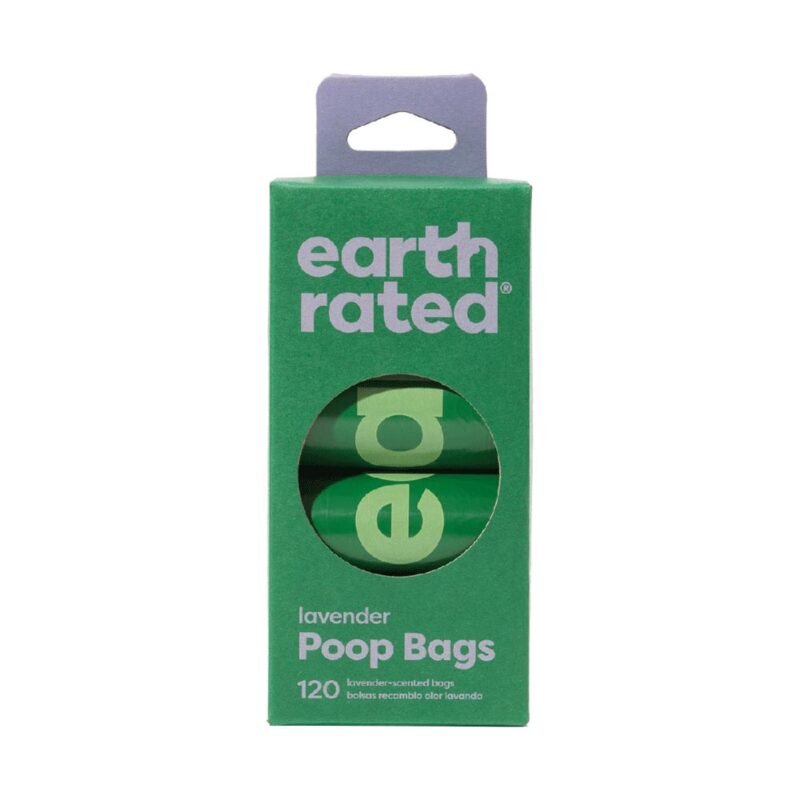Pack Bolsas 8 Rollos x15 Earth Rated Lavanda