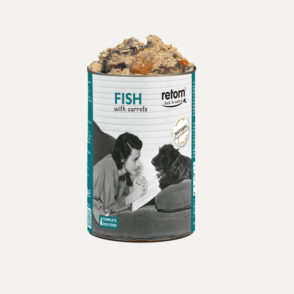 Comida húmeda Retorn Pescado con Zanahorias - Imagen 3