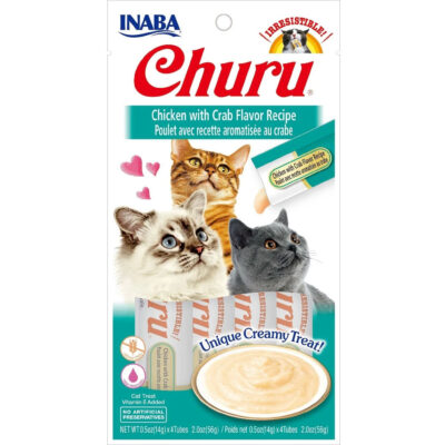 Churu Cat Pollo con Cangrejo
