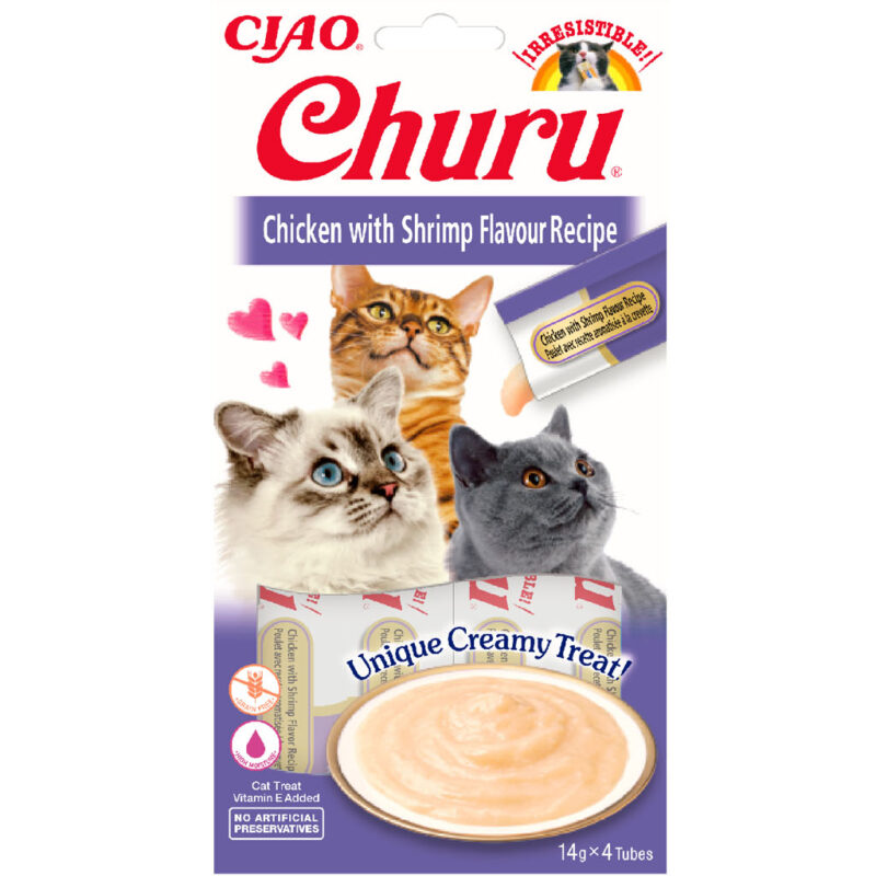 Churu Cat Pollo con Gamba