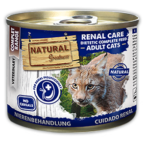Comida húmeda Natural Greatness Gato Cuidado Renal