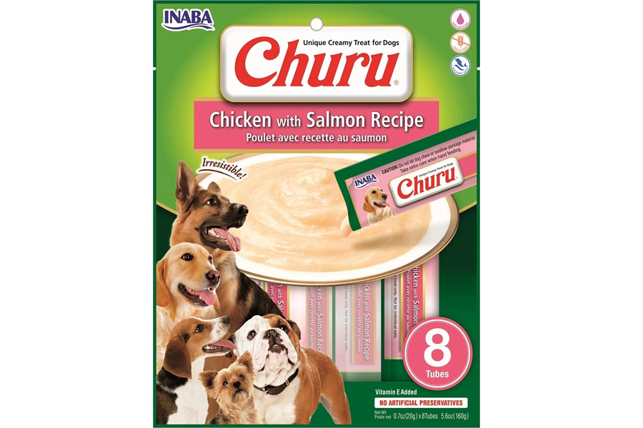 Churu Dog Pollo con Salmón - Imagen 2