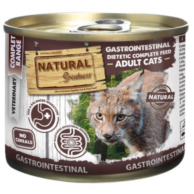 Comida húmeda Natural Greatness Gato Gastrointestinal