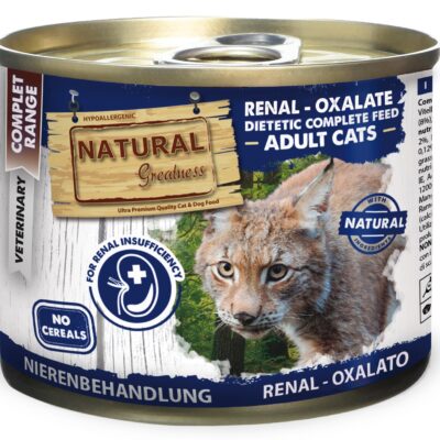 Comida húmeda Natural Greatness Gato Cuidado Renal