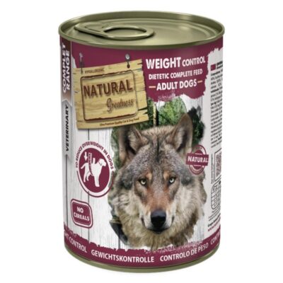 Comida húmeda Natural Greatness Perro Control Peso