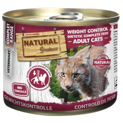 Comida húmeda Natural Greatness Gato Control Peso