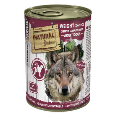 Comida húmeda Natural Greatness Perro Control Peso