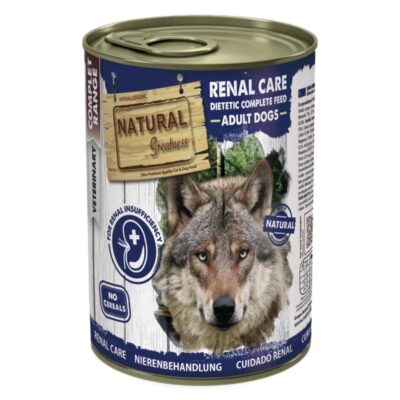 Comida húmeda Natural Greatness Perro Cuidado Renal