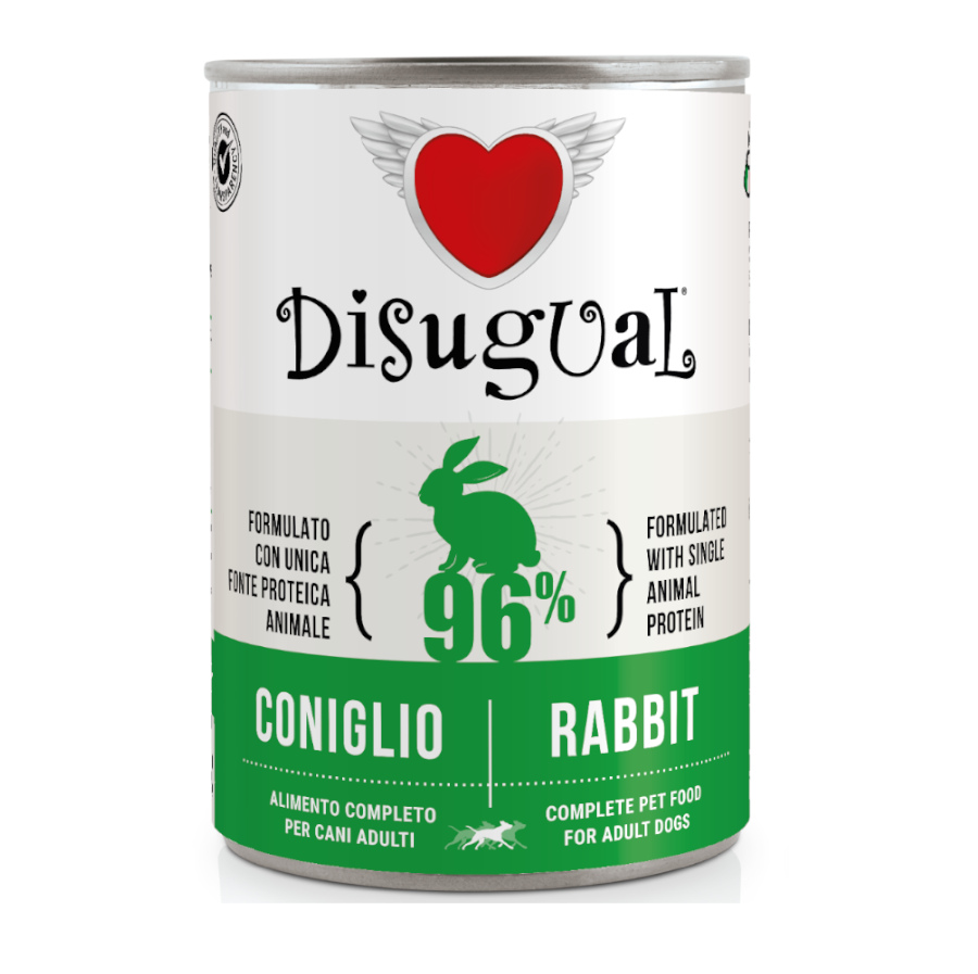 Comida húmeda Disugual Perro Conejo