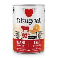 Comida húmeda Disugual Ternera con Melón
