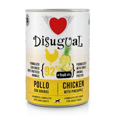 Comida húmeda Disugual Perro Perro Pollo con Piña