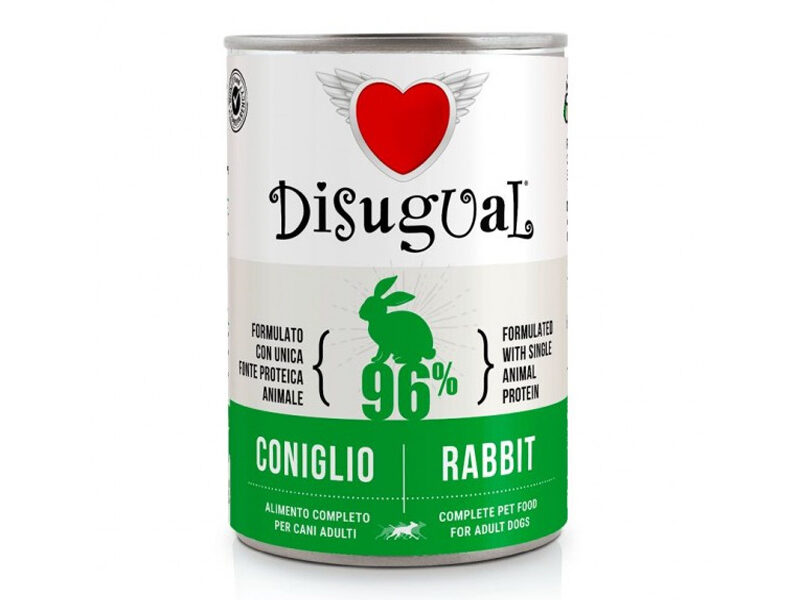 Comida húmeda Disugual Perro Conejo