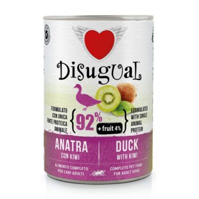 Comida húmeda Disugual Perro Pato con Kiwi