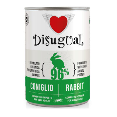 Comida húmeda Disugual Perro Conejo