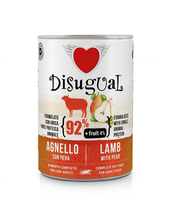 Comida húmeda Disugual Perro Cordero con Pera