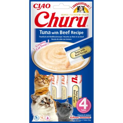 Churu Cat Atún con Buey