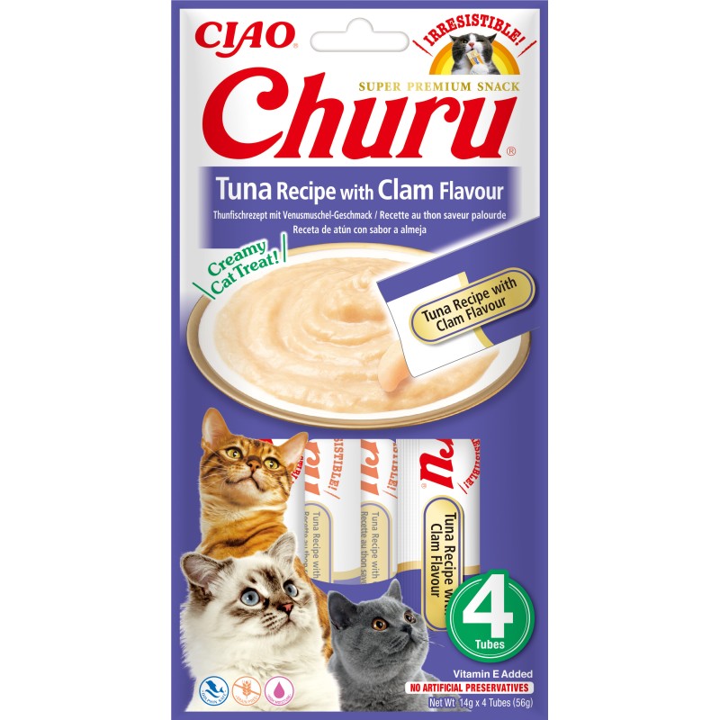 Churu Cat Atún con Almeja