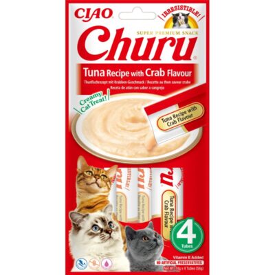 Churu Cat Atún con Cangrejo