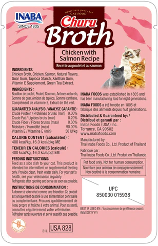 Churu Cat Caldo de Pollo con Salmón - Imagen 2