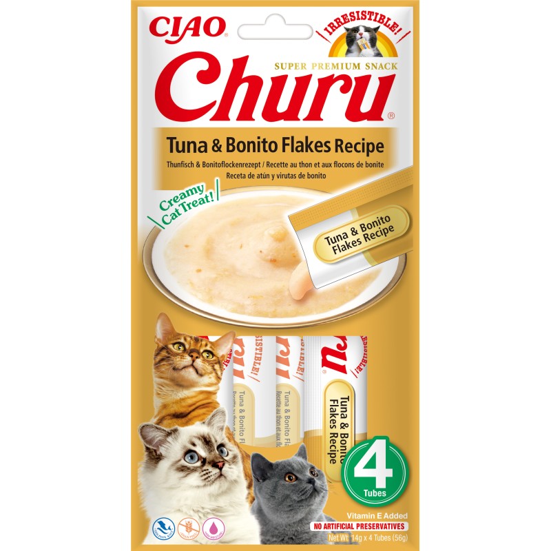 Churu Cat Atún con Copos de Bonito