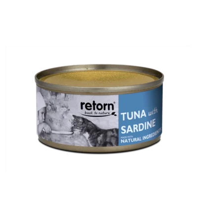 Comida húmeda Retorn Atún con Sardina