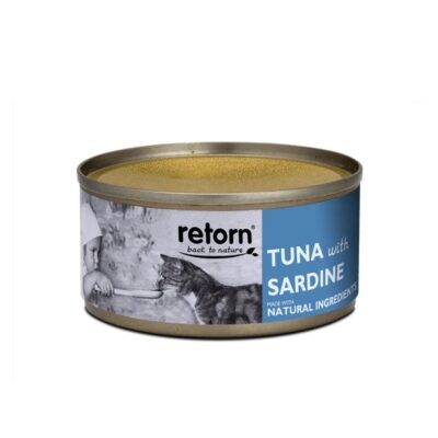 Comida húmeda Retorn Gato Atún con Sardina
