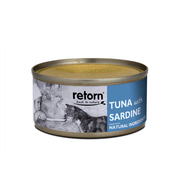 Comida húmeda Retorn Atún con Sardina
