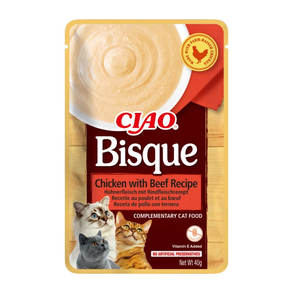 Churu Cat Bisque Pollo y Ternera