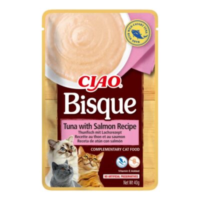 Churu Cat Bisque Atún y Salmón