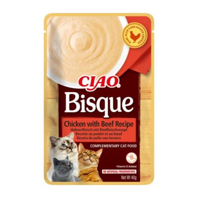 Churu Cat Bisque Pollo y Ternera