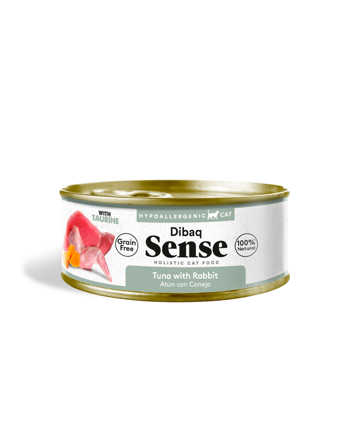 Comida húmeda Dibaq Sense Atún & Conejo con Calabaza