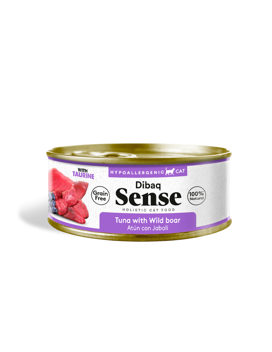 Comida húmeda Dibaq Sense Atún & Jabalí con Arándanos