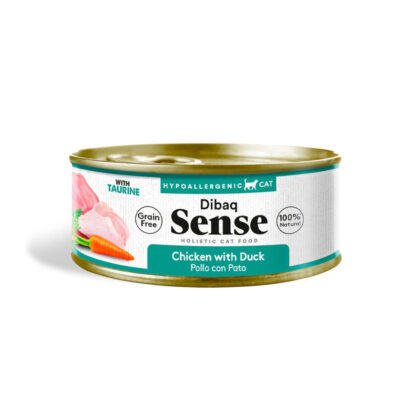 Comida húmeda Dibaq Sense Gato Pollo & Pato con Zanahorias