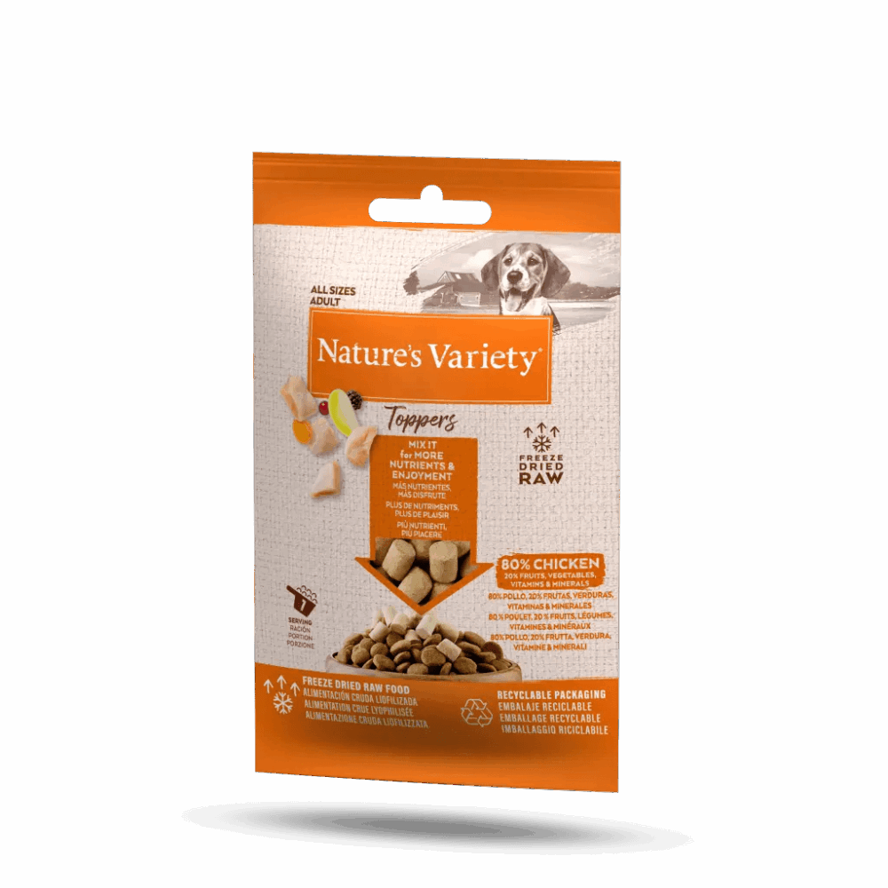 Toppers Nature’s Variety Pollo Liofilizado