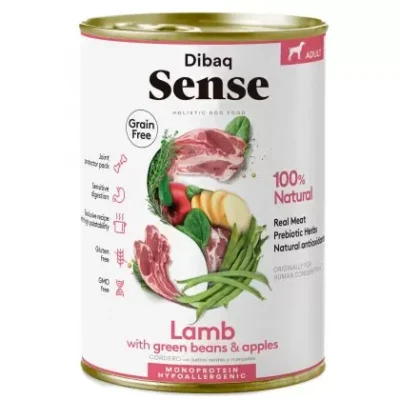 Comida húmeda Dibaq Sense Cordero